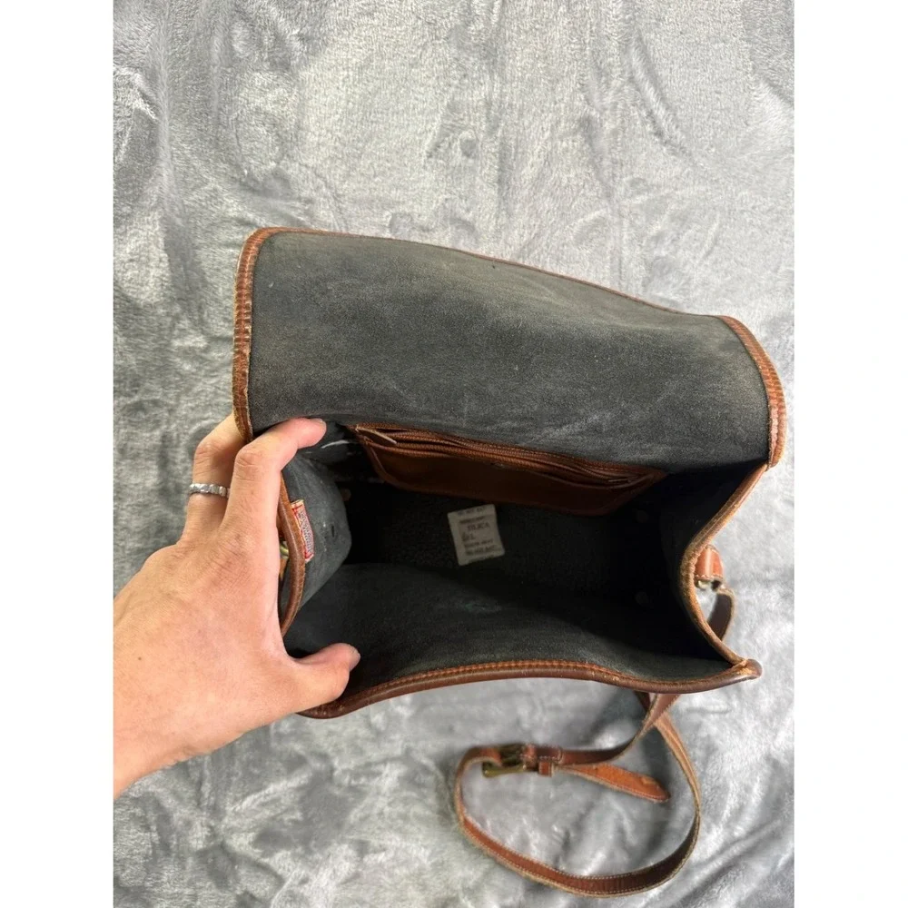 Dooney & Bourke All Weather Leather Flap Bag Women's Crossbody Medium Black